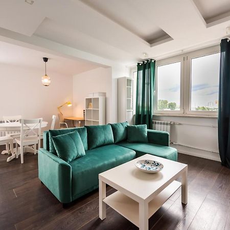 Saska Kepa Green Apartment Варшава Екстериор снимка