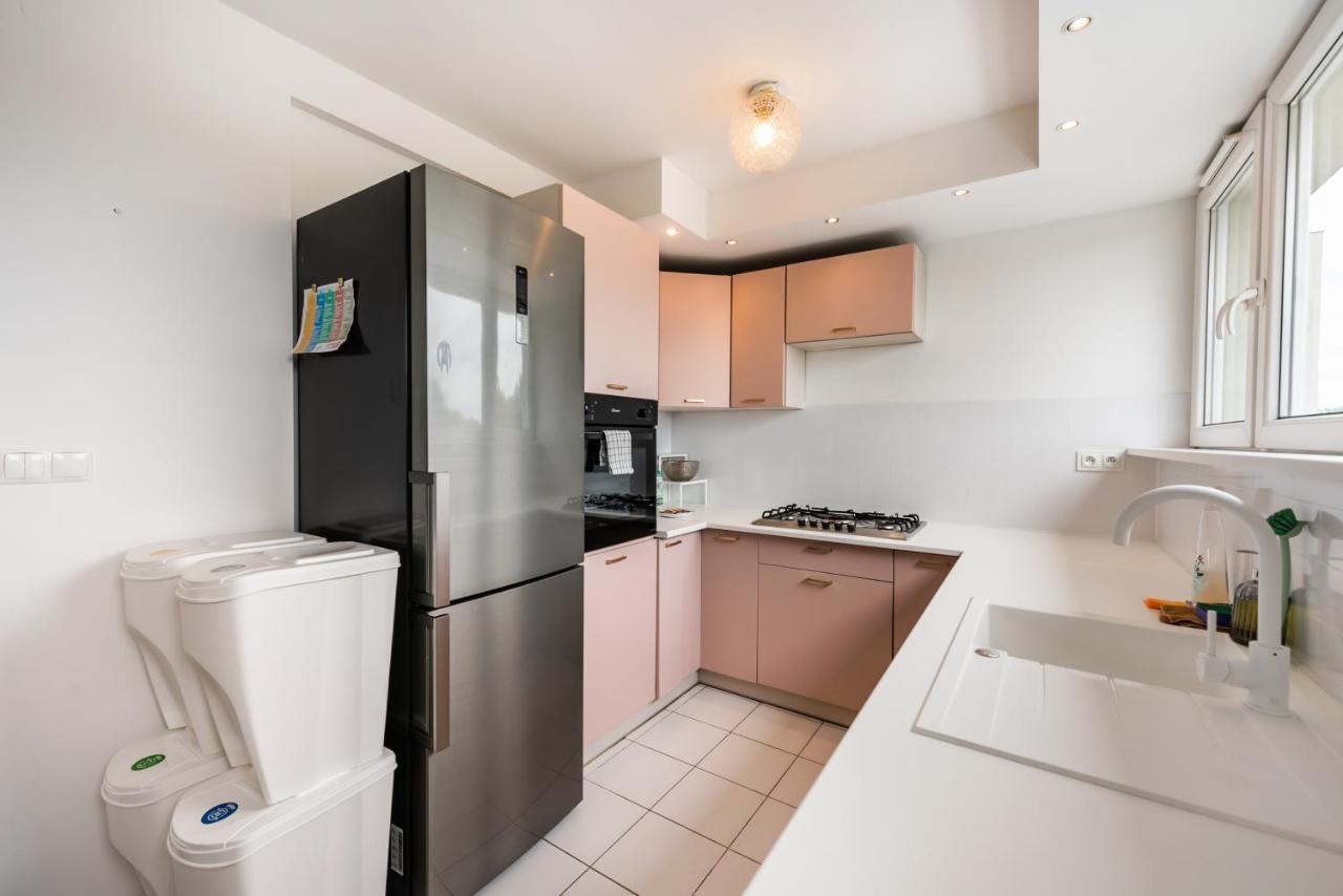 Saska Kepa Green Apartment Варшава Екстериор снимка
