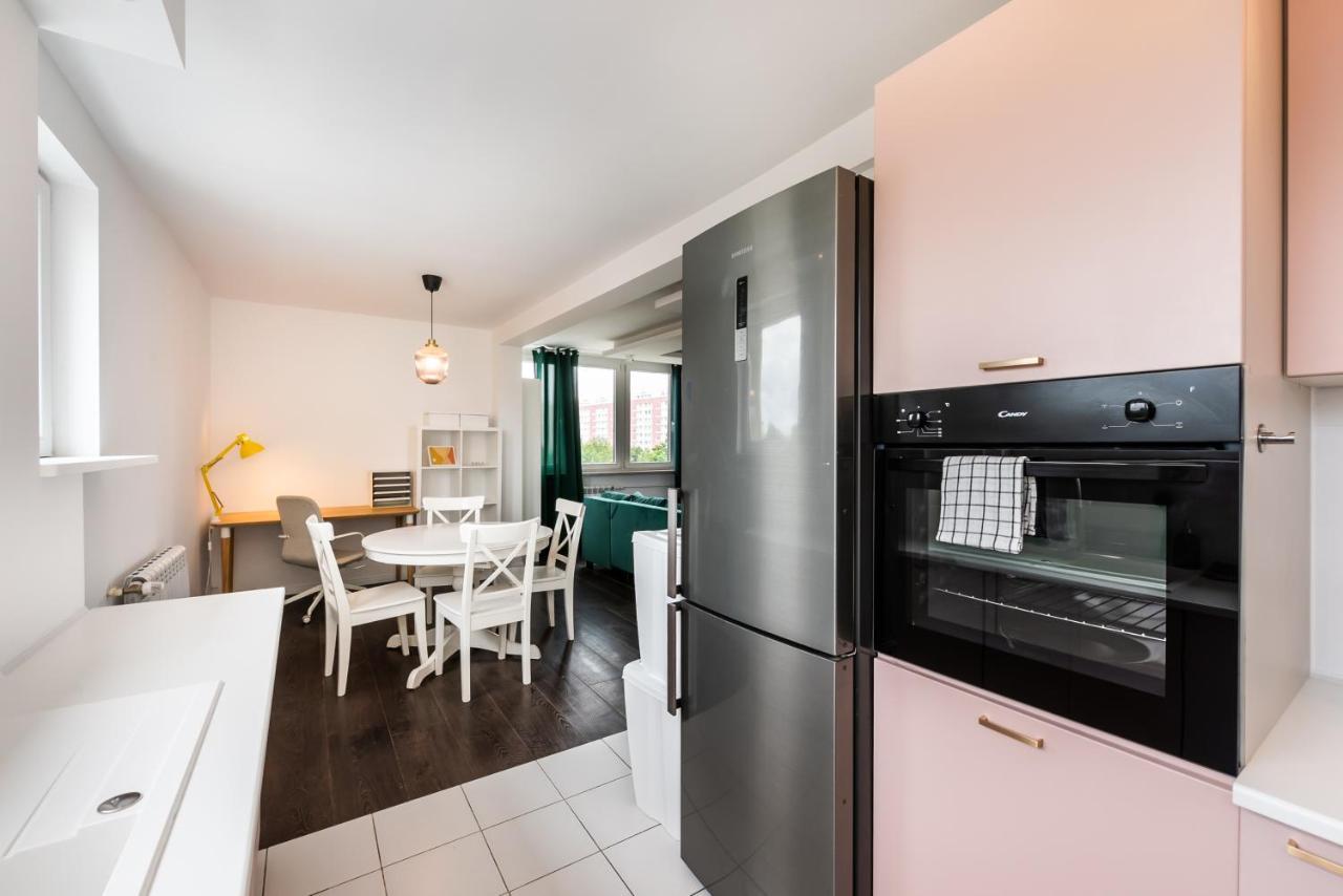 Saska Kepa Green Apartment Варшава Екстериор снимка