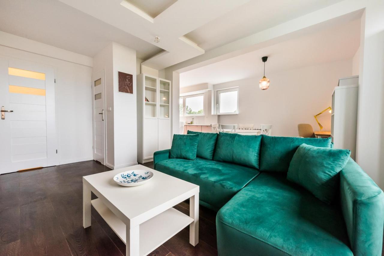 Saska Kepa Green Apartment Варшава Екстериор снимка