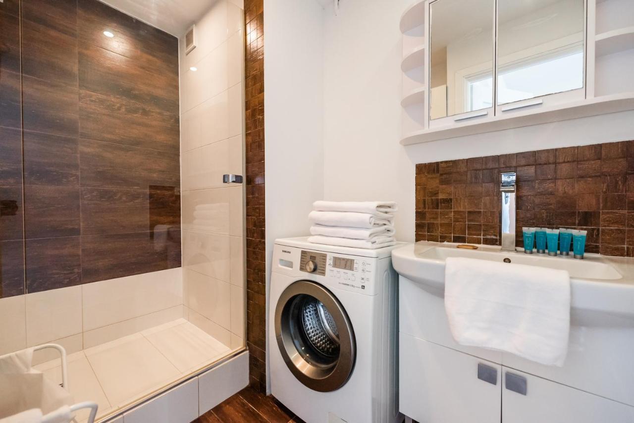 Saska Kepa Green Apartment Варшава Екстериор снимка